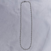 Bezel Set Link Chain Lab Created Moissanite with 3.80MM Width