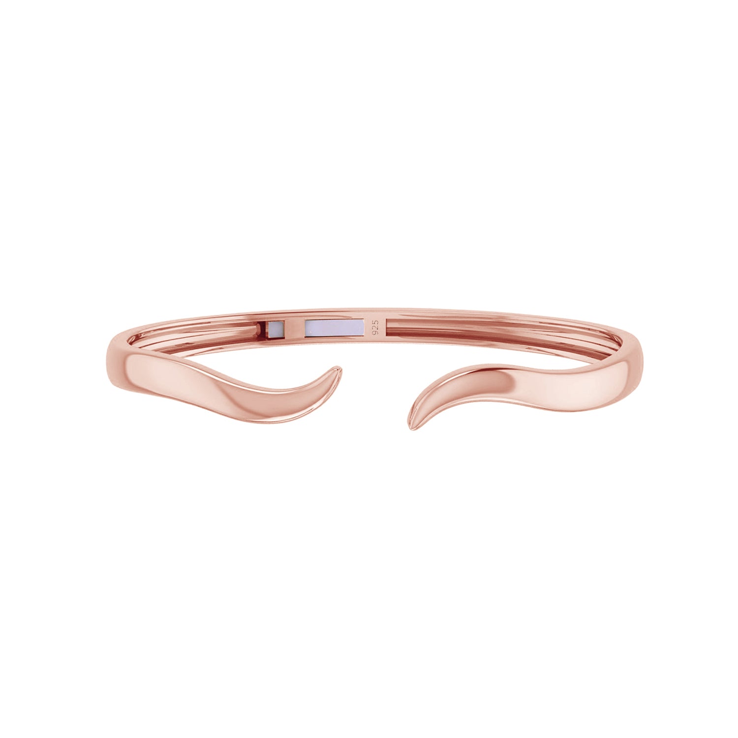 Classic Curl Cuff Bangle Bracelet