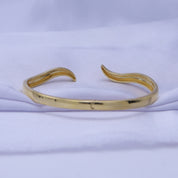 Classic Curl Cuff Bangle Bracelet