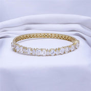 Multi Shape Lab Grown Diamond Bangle Bracelet