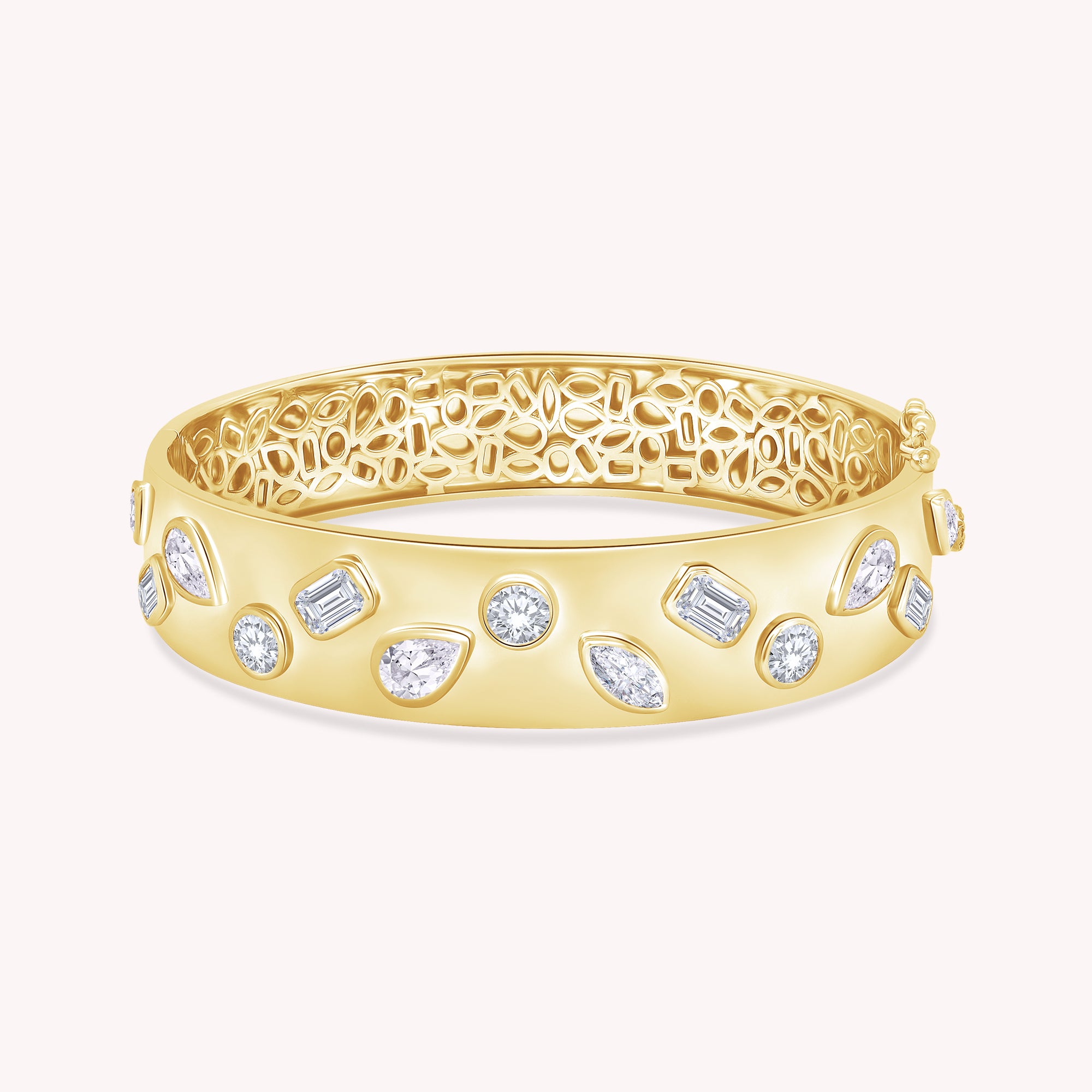 Multi shape Moissanite Bracelet