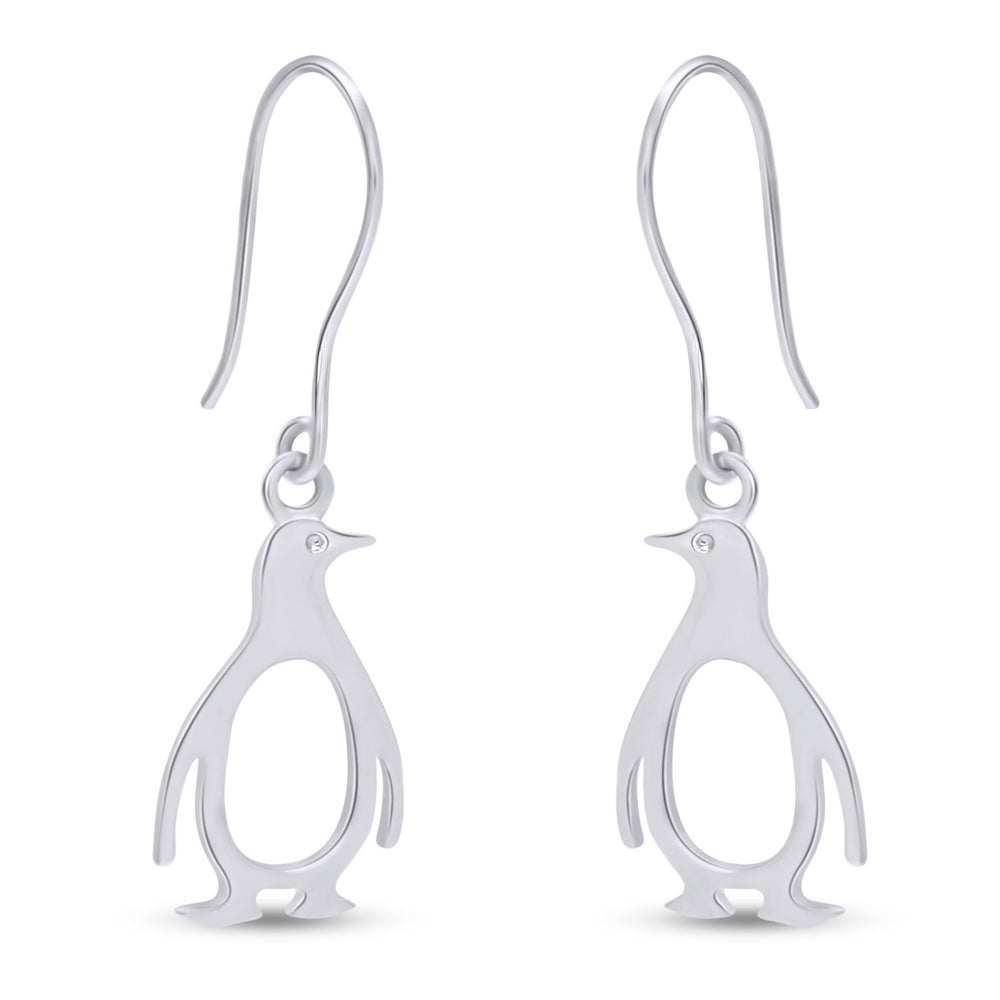 
                      
                        Penguin Hook Earrings Jewelry for Women in 925 Sterling Silver
                      
                    