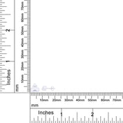 Baguette Stud Earrings Lab Created Moissanite Sterling Silver