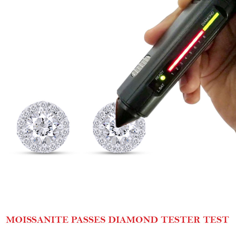 
                      
                        3 1/7 Carat Lab Created Moissanite Diamond Push Back Halo Studs Earrings in 10K or 14K Solid Gold For Women (3.15 Cttw)
                      
                    