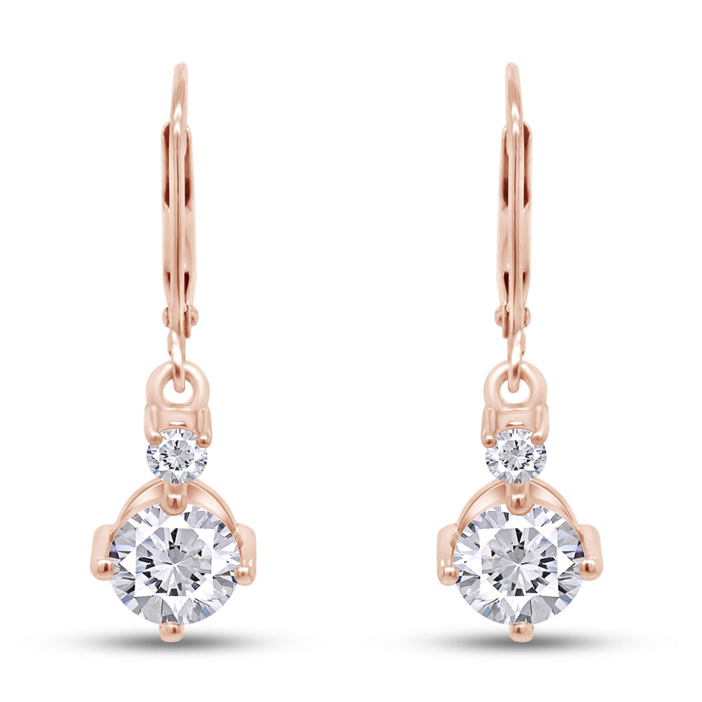 
                      
                        2 1/10 Carat Lab Created Moissanite Diamond Lever Back Dangle Drop Earrings In 925 Sterling Silver (2.10 Cttw)
                      
                    