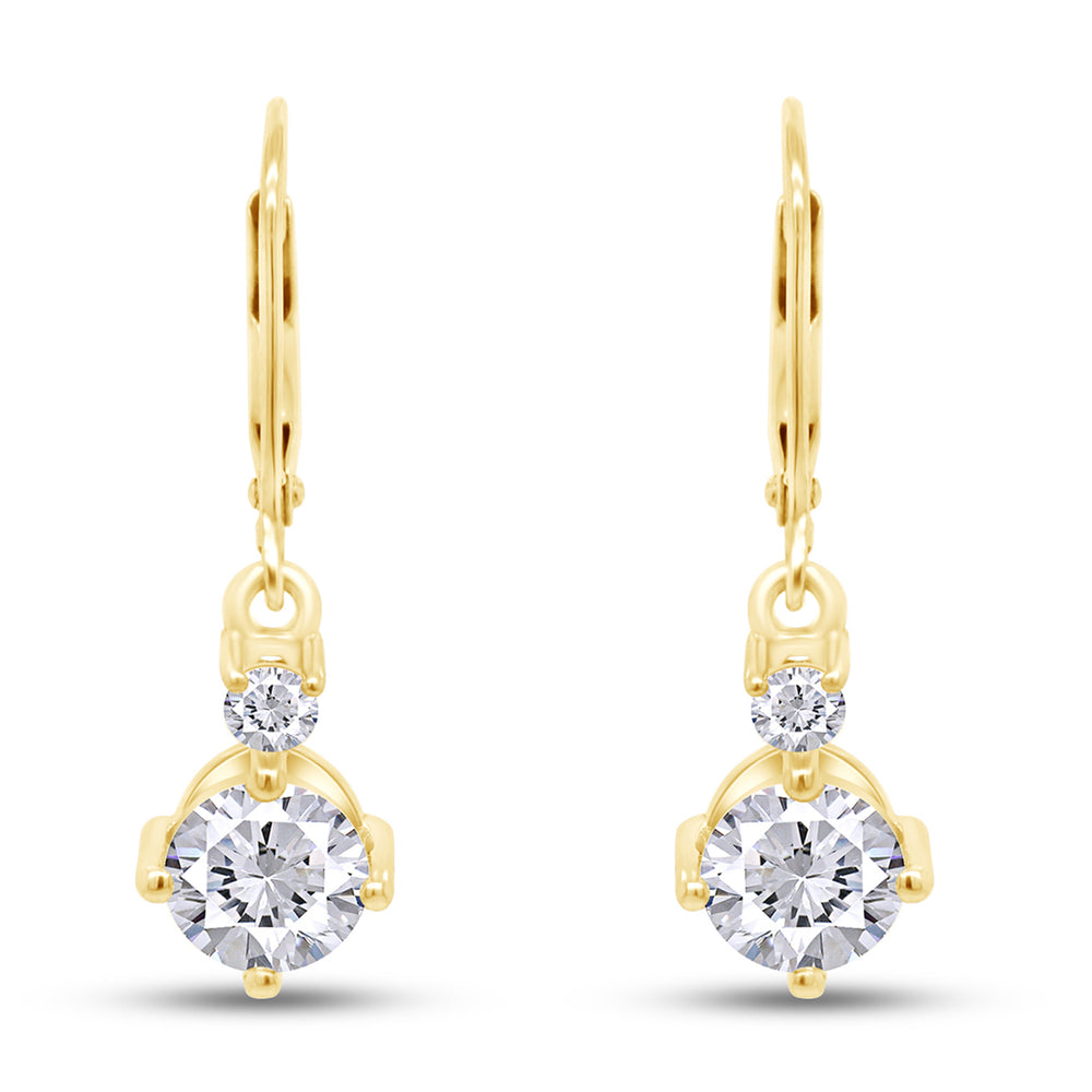 
                      
                        2 1/10 Carat Lab Created Moissanite Diamond Lever Back Dangle Drop Earrings In 925 Sterling Silver (2.10 Cttw)
                      
                    