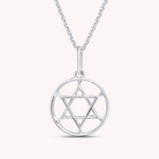 Star of David Necklace for Jewish Gift