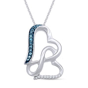 Infinity Heart Pendant Necklace