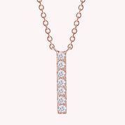 AFFY Moissanite Diamond Alphabet's Letter's Necklaces