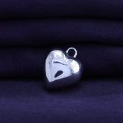 Fancy Shape Moissanite Georgian setting pendants in 925 Sterling Silver