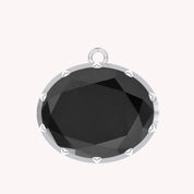 Black Moissanite Pendant