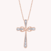 Infinity Cross Pendant