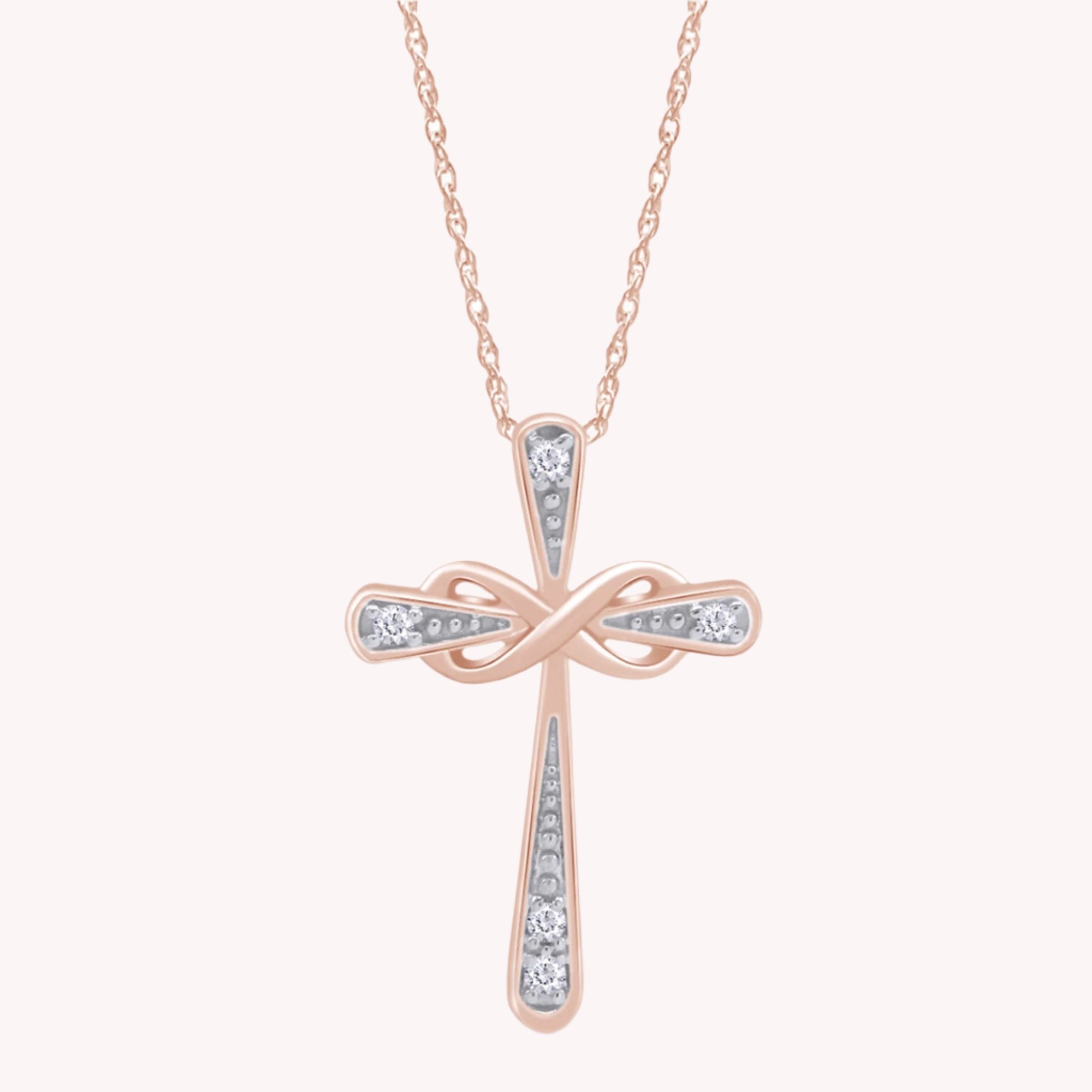 Infinity Cross Pendant