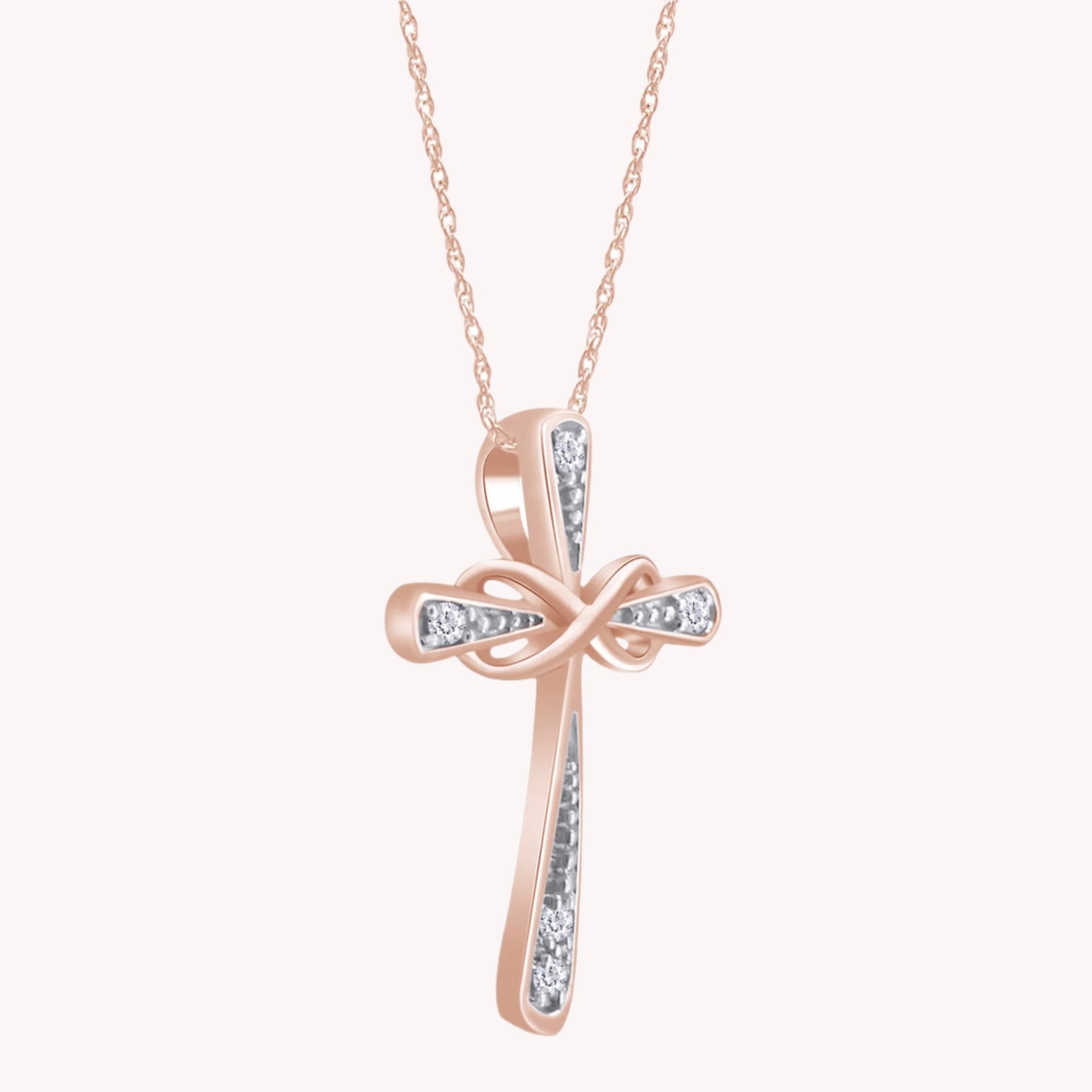 Infinity Cross Pendant