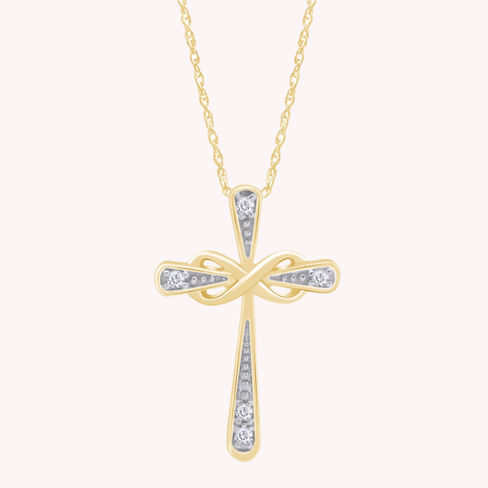 Infinity Cross Pendant