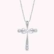 Infinity Cross Pendant