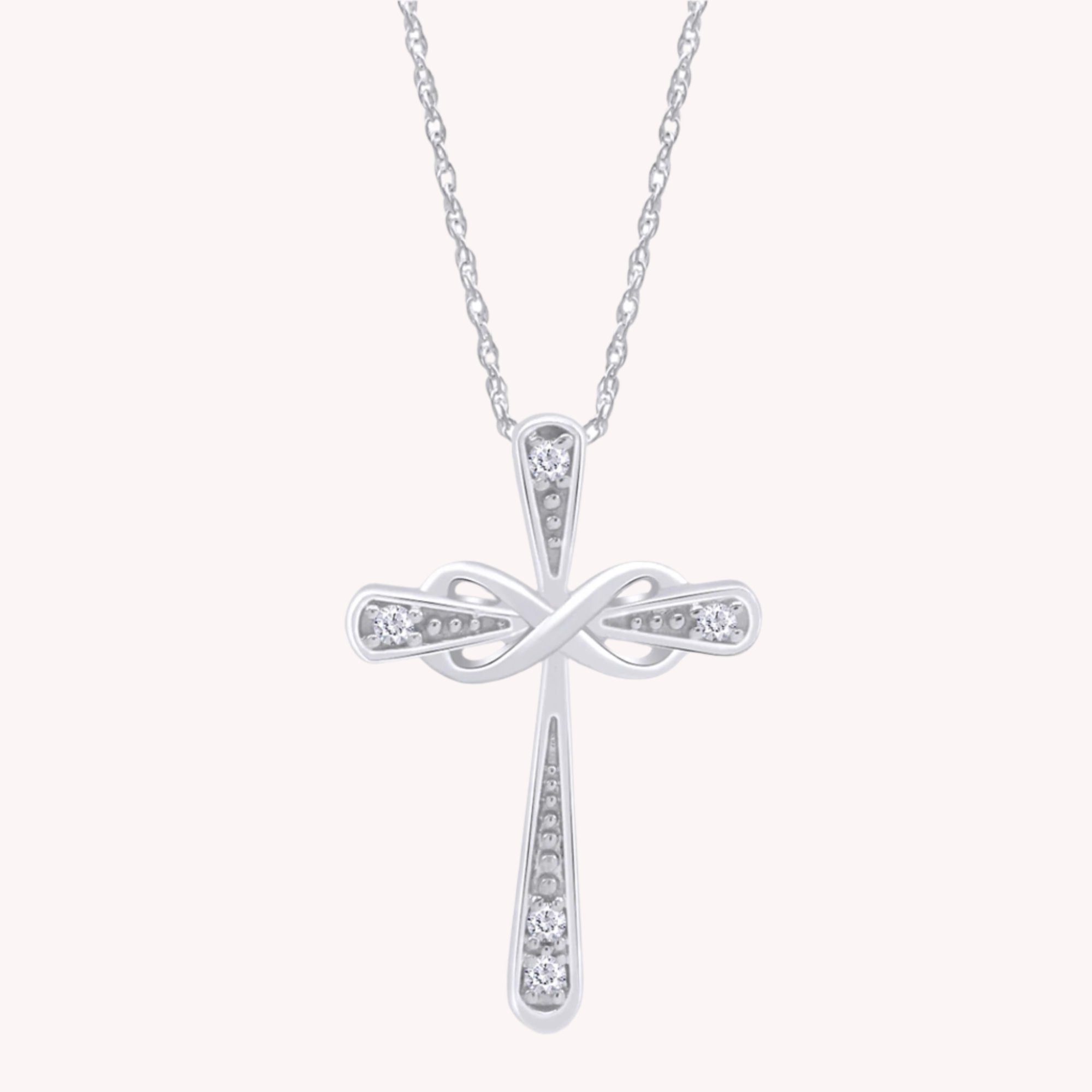 Infinity Cross Pendant