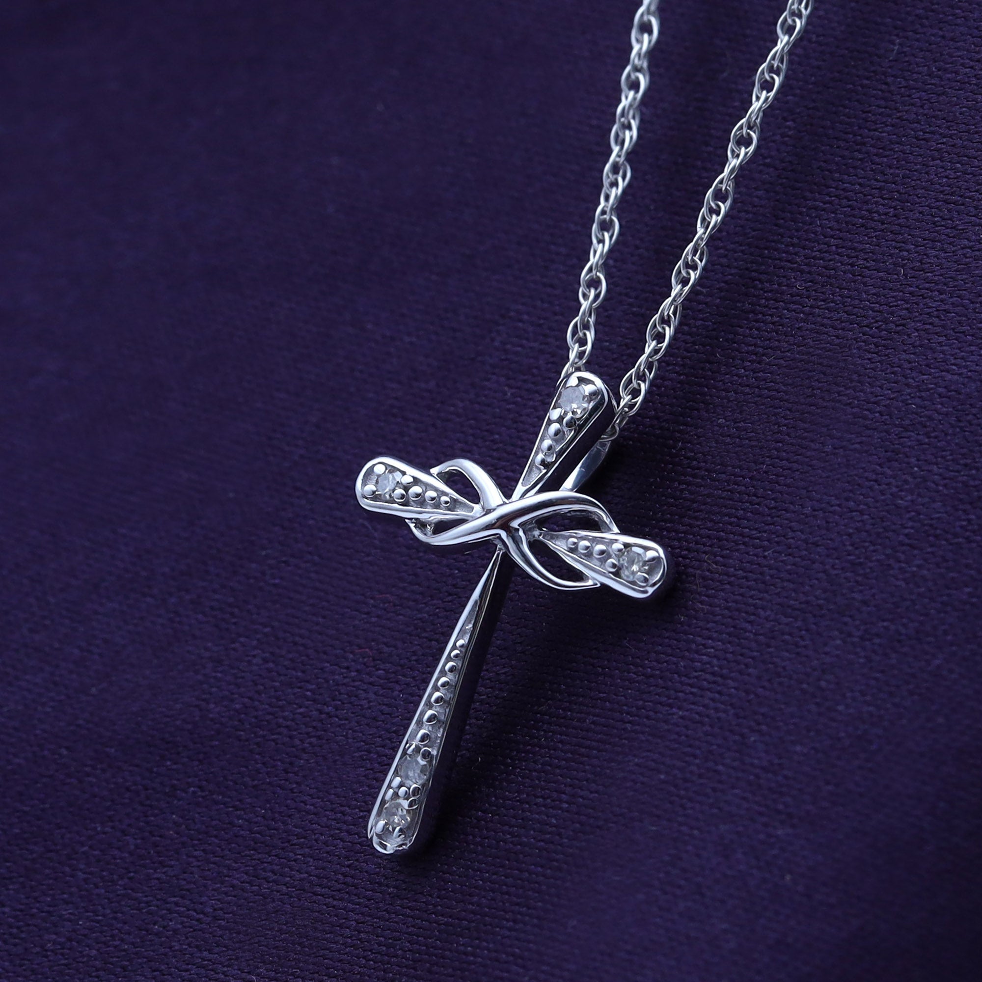 Infinity Cross Pendant