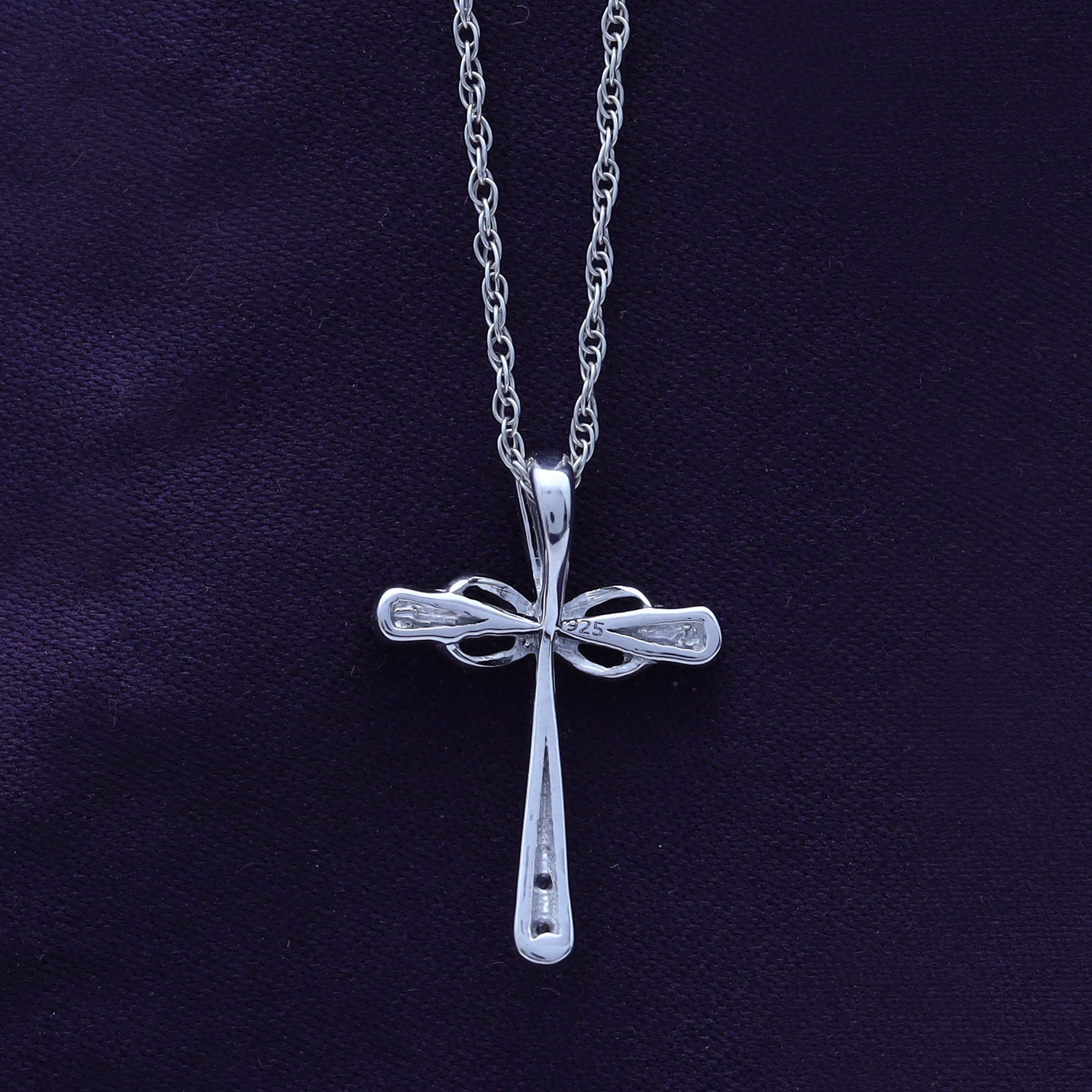 Infinity Cross Pendant