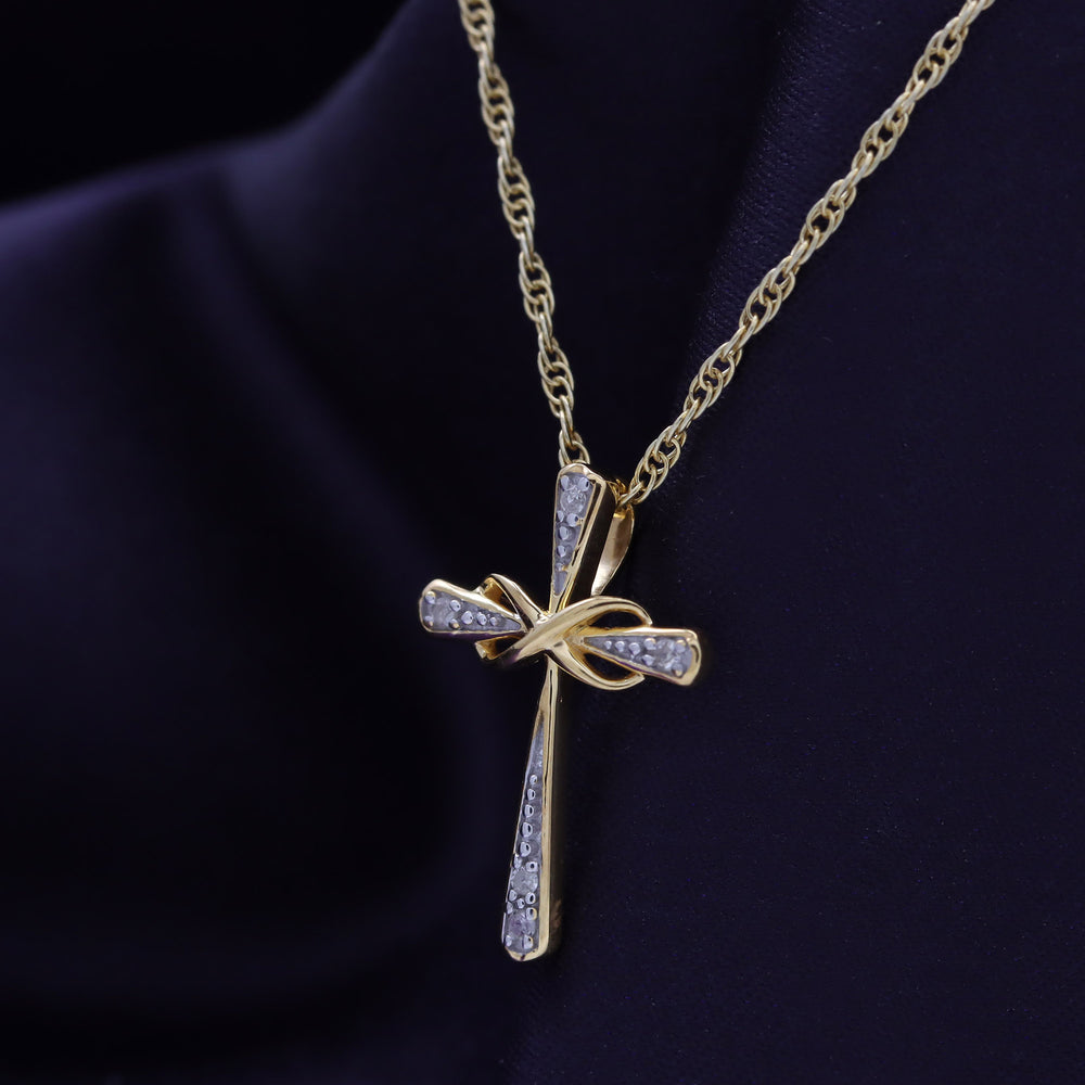 Infinity Cross Pendant