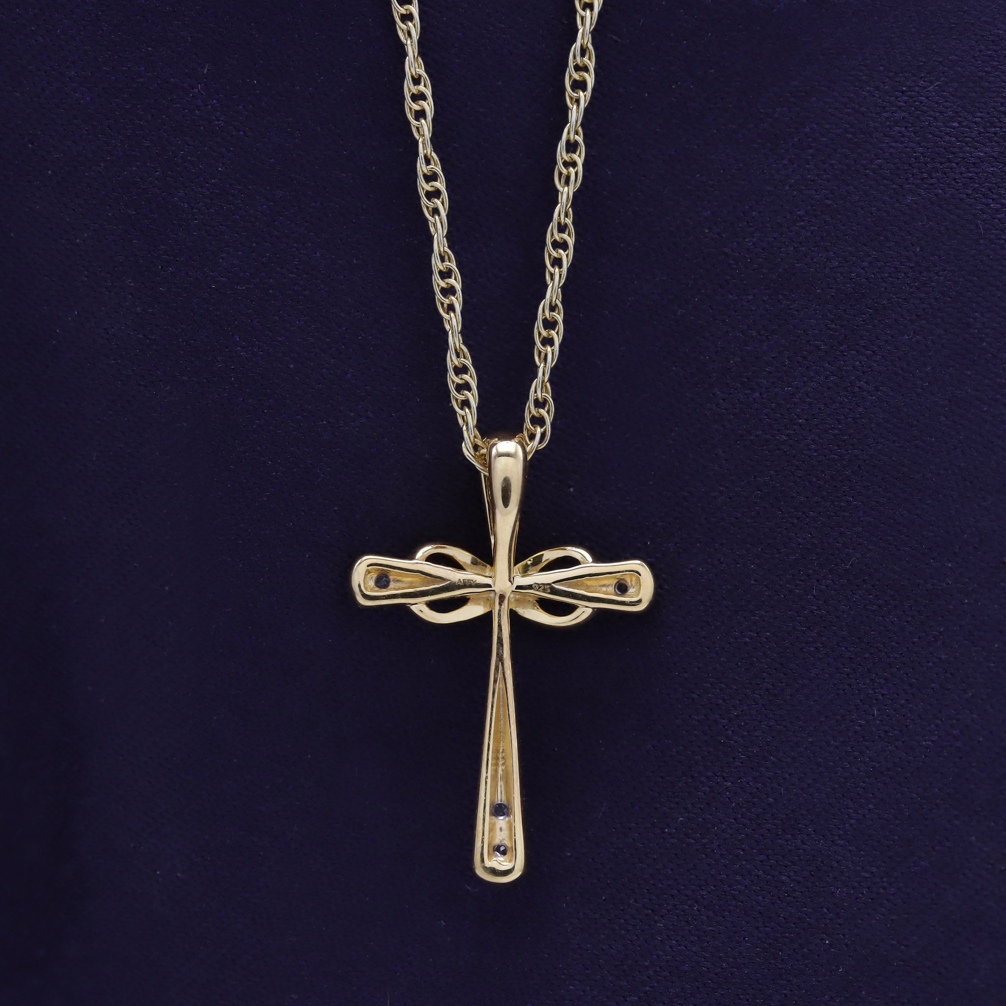 Infinity Cross Pendant