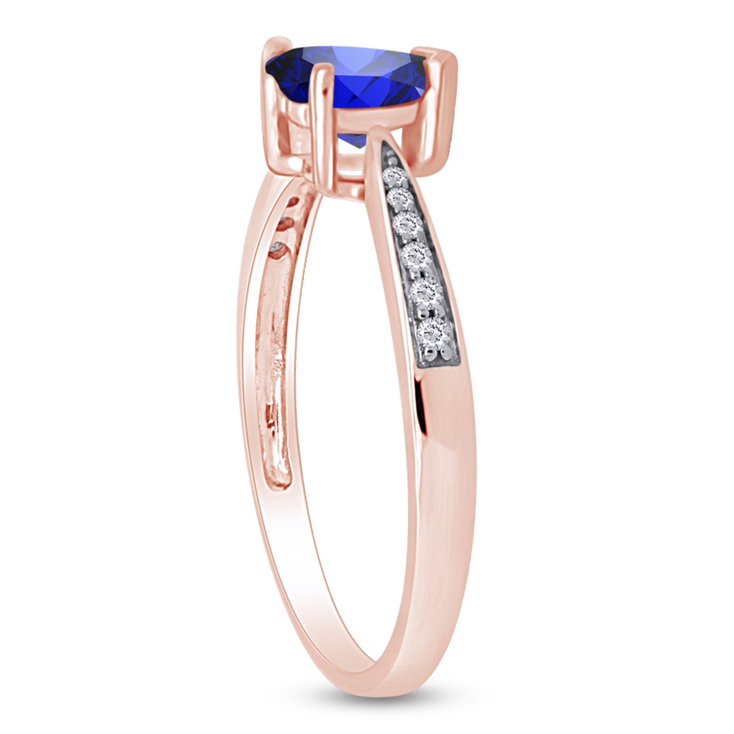 Solitaire Heart Promise Ring for Women