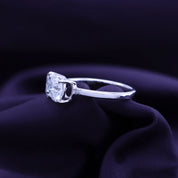 Toi Et Moi 2-Stone Lab Created Moissanite Ring