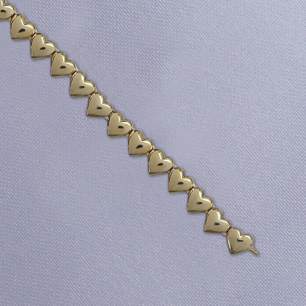 
                      
                        4MM Plain Heart Link Necklace For Women In 925 Sterling Silver & 10K Or 14K Solid Gold Jewelry (16" to 20")
                      
                    