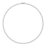 Tennis Necklaces Bezel Set 4.50 Cttw Lab Grown Diamond Necklaces