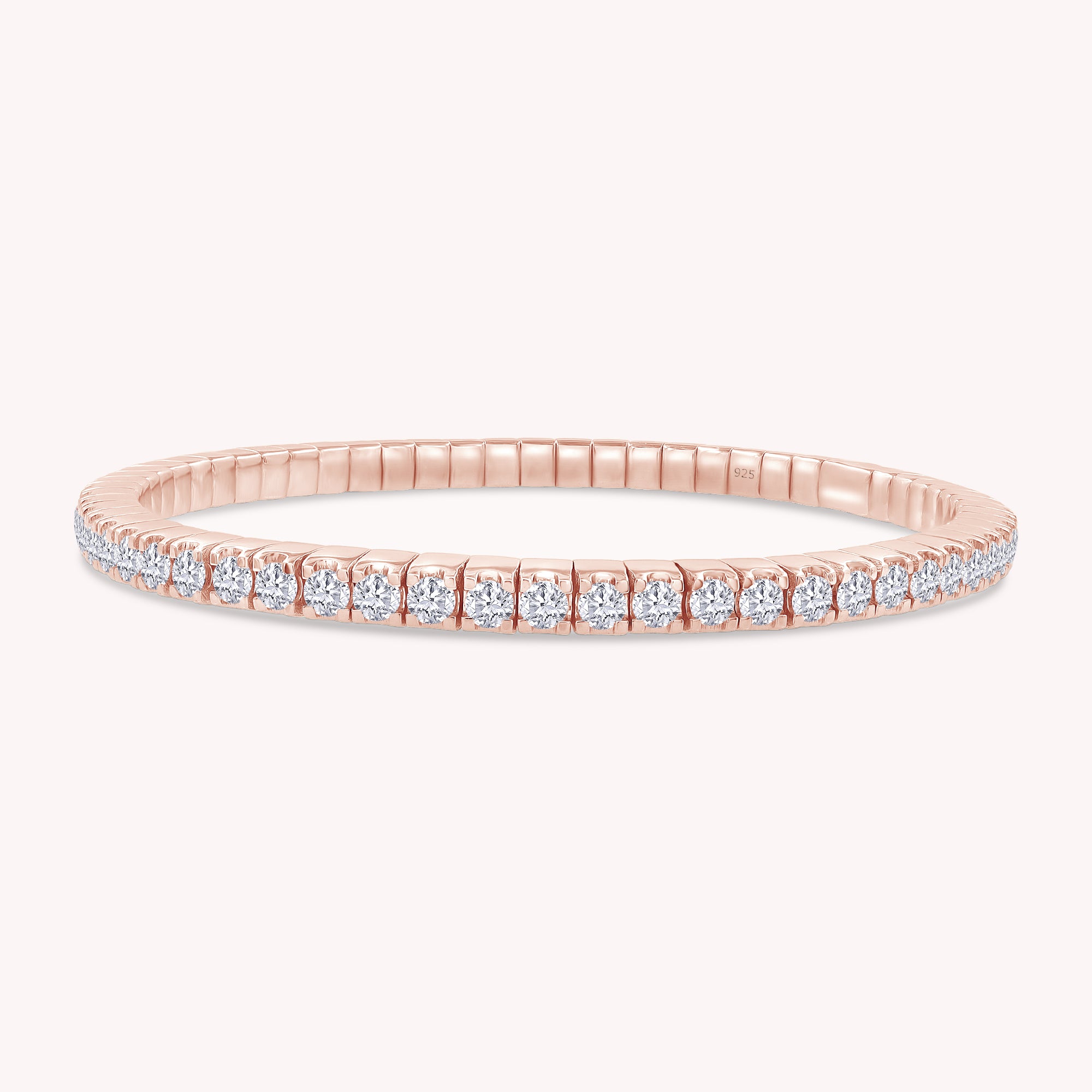 3MM Tennis Bracelet Lab Created Moissanite