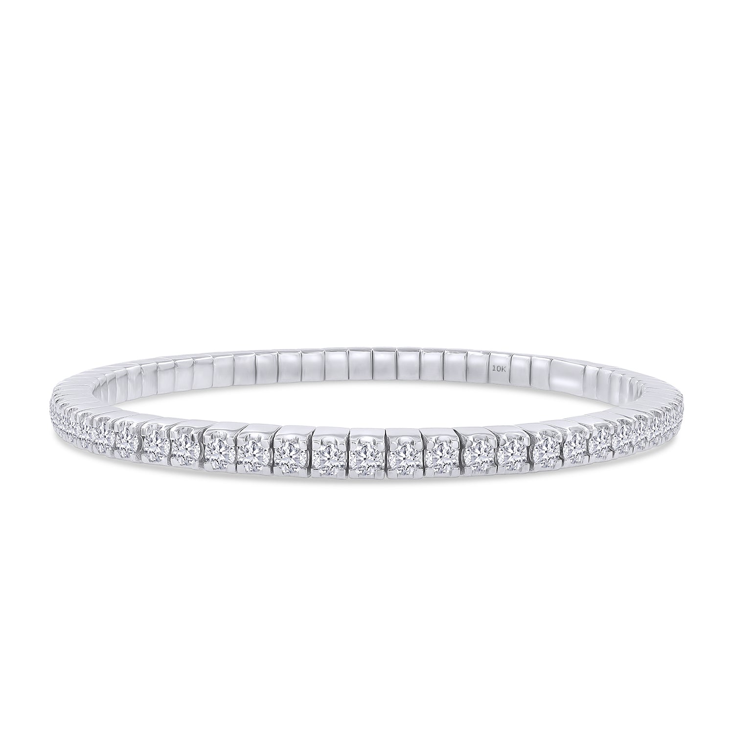 3MM Tennis Bracelet In Lab Created Moissanite