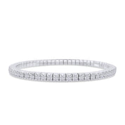 3MM Tennis Bracelet In Lab Created Moissanite