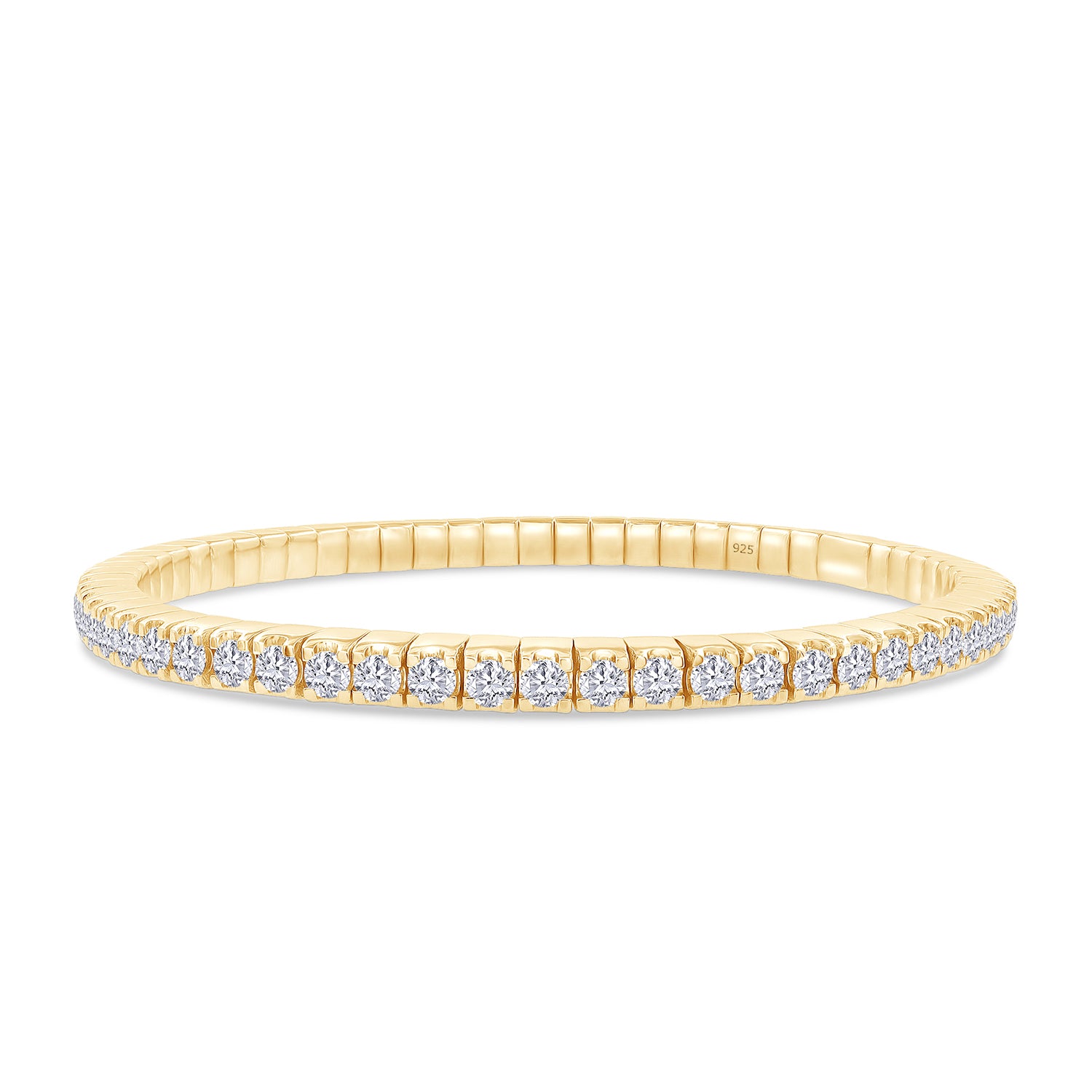 3MM Tennis Bracelet Lab Created Moissanite