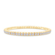 3MM Tennis Bracelet Lab Created Moissanite