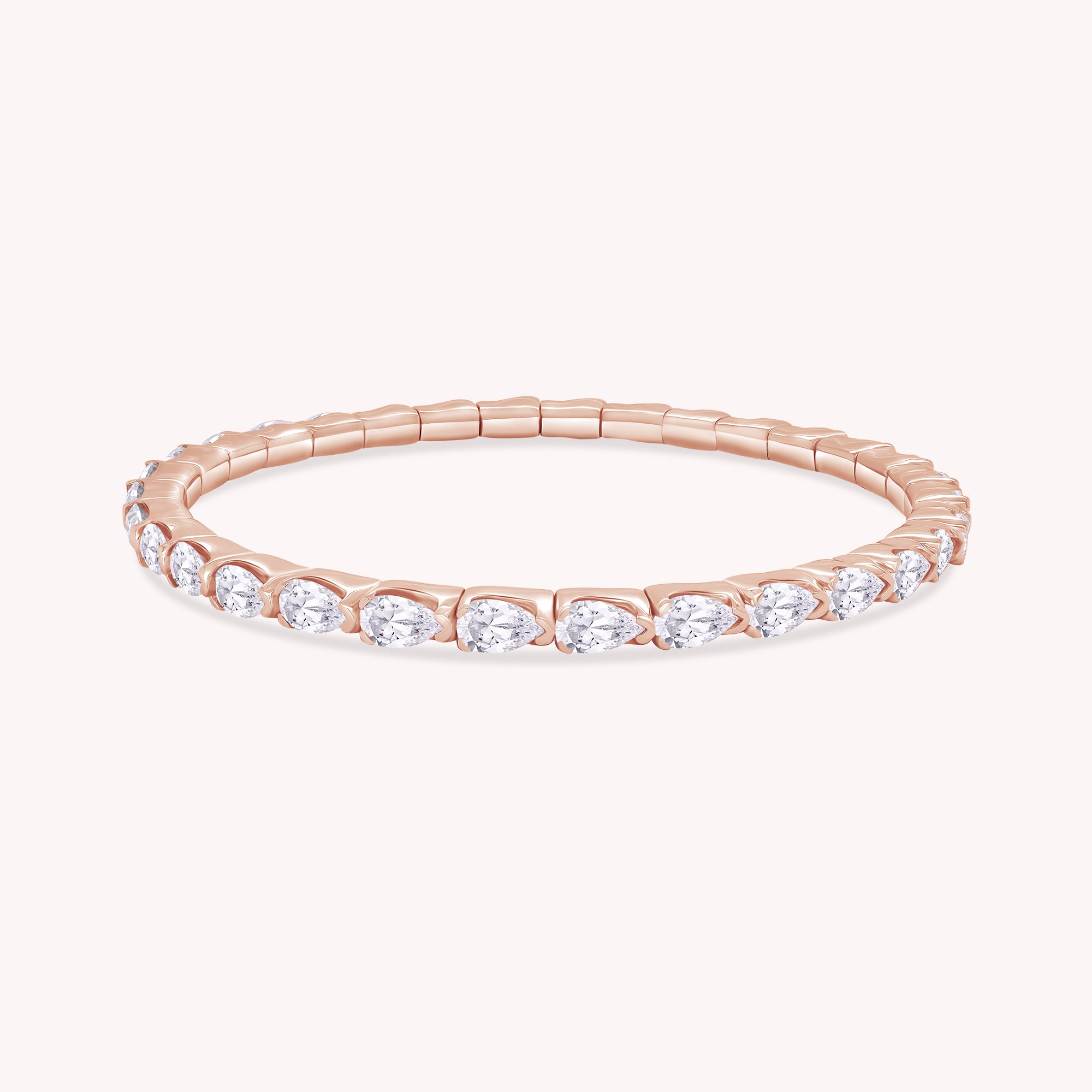 Pear-Shaped Stretchable Bracelet