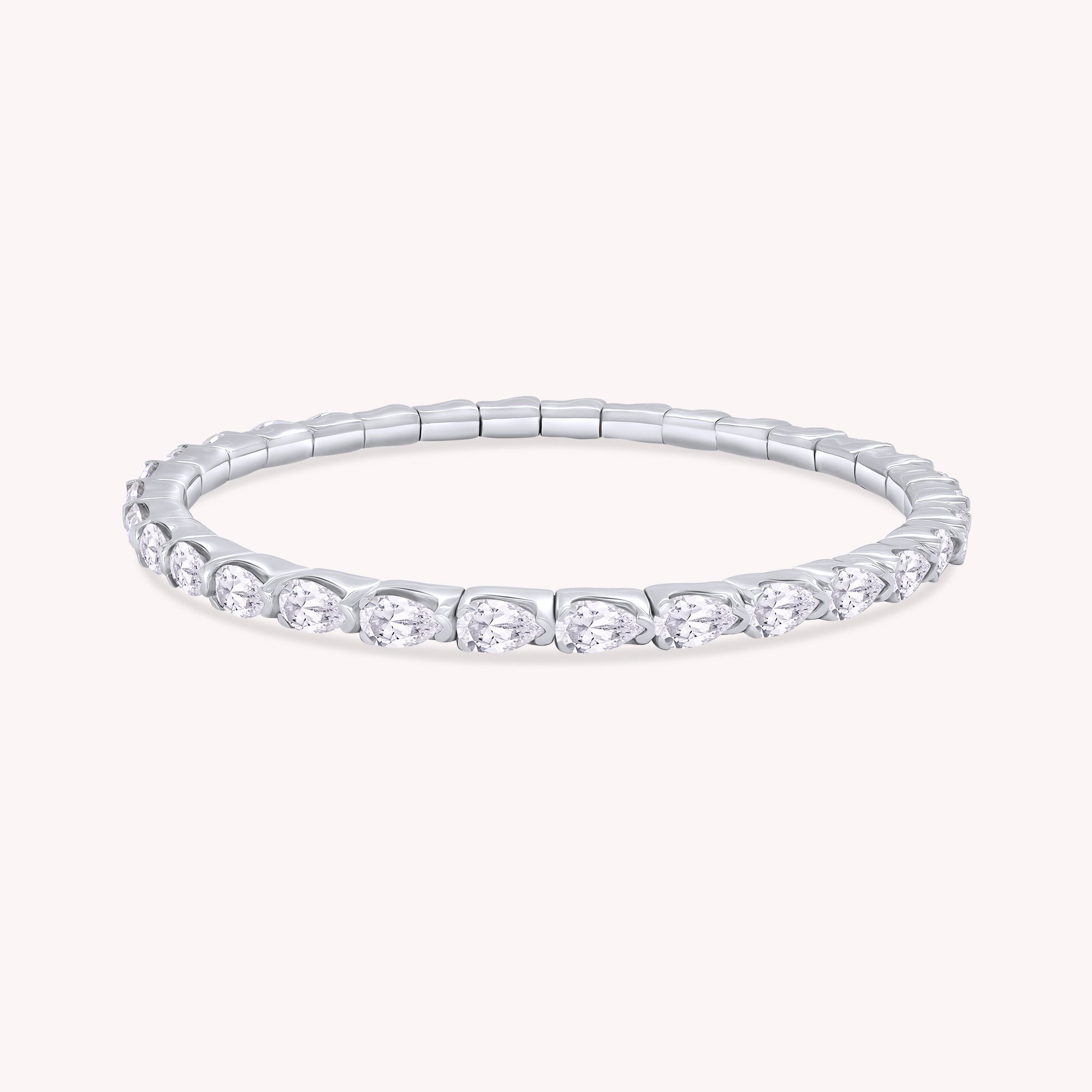 Pear-Shaped Stretchable Bracelet