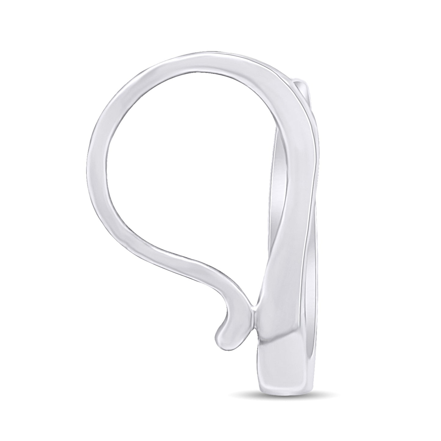 Interchangeable Pendant Hanger Slide Pearl Enhancer Fits 7mm In 925 Sterling Silver