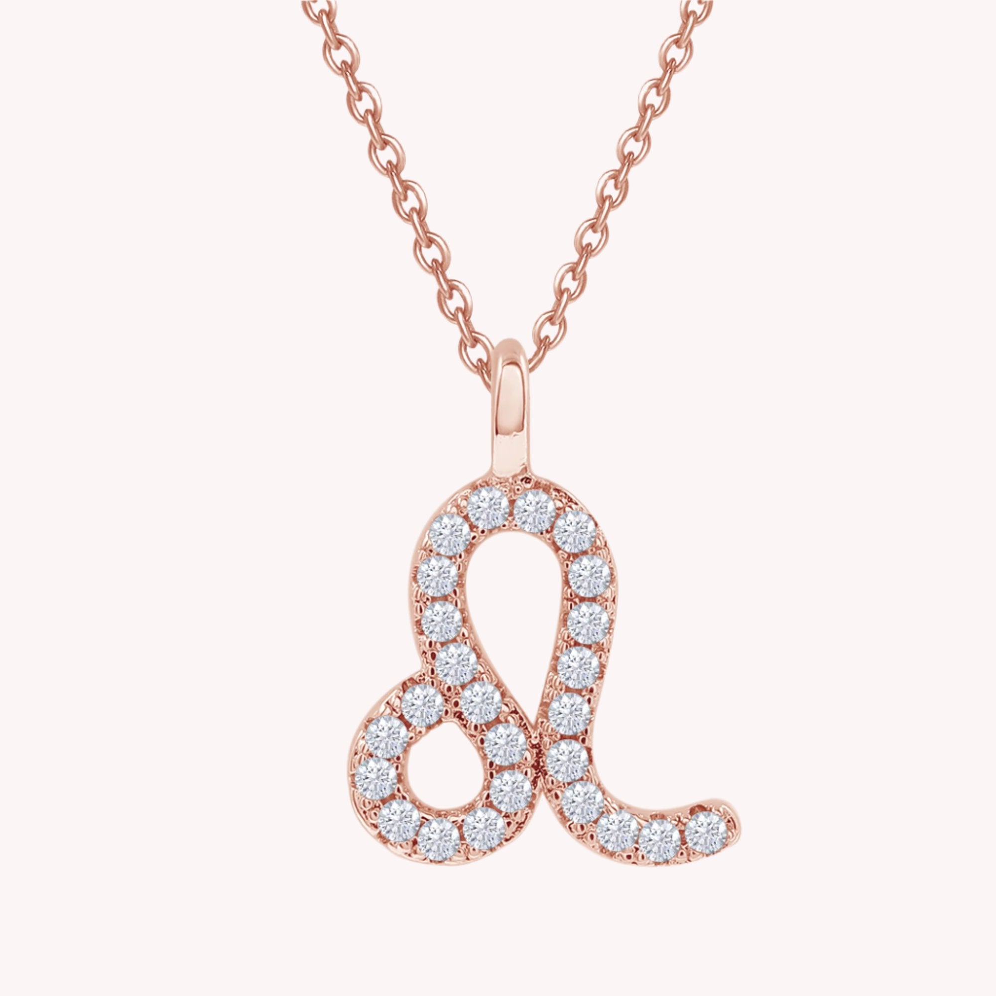 Zodiac Sign's Moissanite Diamond Necklace