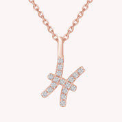 Zodiac Sign's Moissanite Diamond Necklace