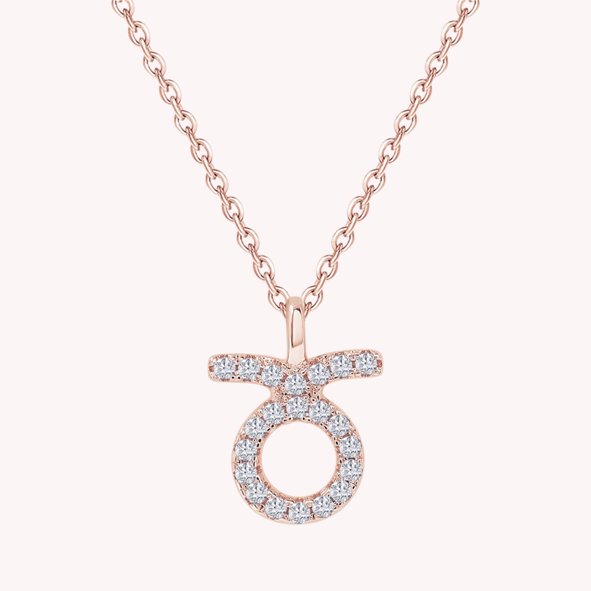 Zodiac Sign's Moissanite Diamond Necklace