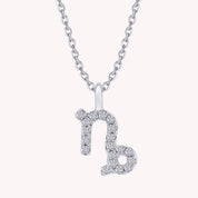 Zodiac Sign's Moissanite Diamond Necklace