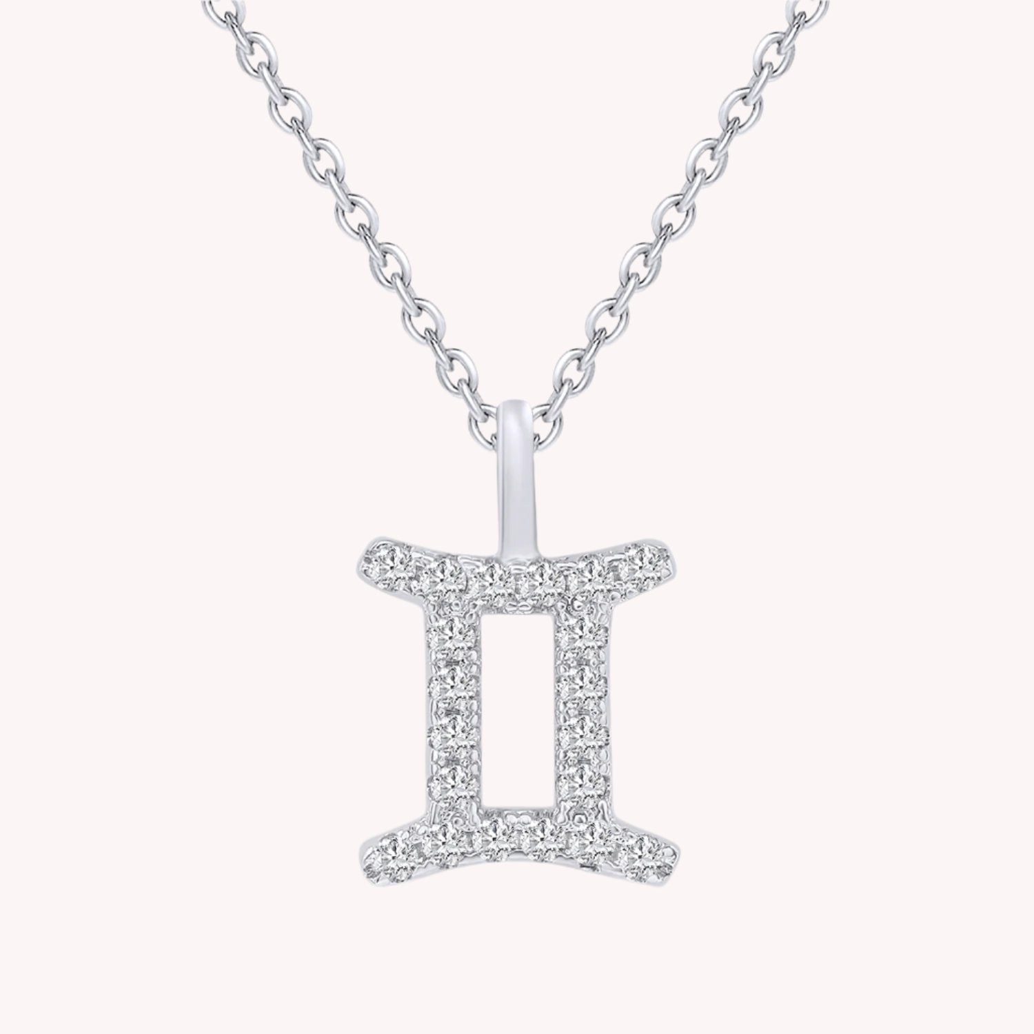 Zodiac Sign's Moissanite Diamond Necklace