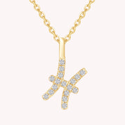 Zodiac Sign's Moissanite Diamond Necklace