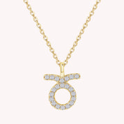 Zodiac Sign's Moissanite Diamond Necklace