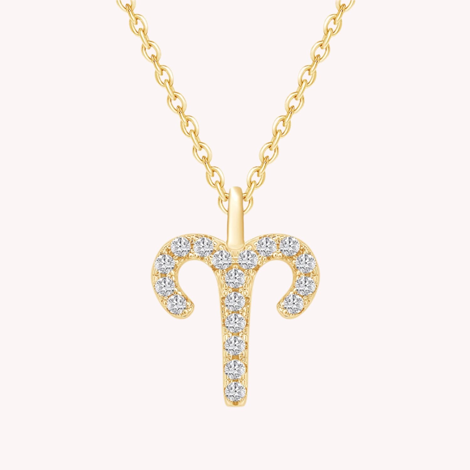 Zodiac Sign's Moissanite Diamond Necklace