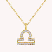 Zodiac Sign's Moissanite Diamond Necklace