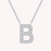 AFFY Moissanite Diamond Alphabet's Letter's Necklaces