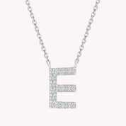 AFFY Moissanite Diamond Alphabet's Letter's Necklaces