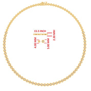 Lab Created Moissanite 1.76 Cttw Tennis Choker Necklace