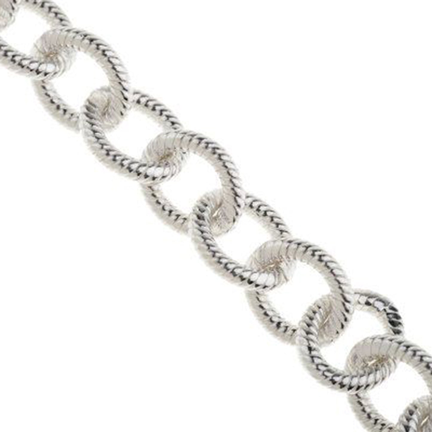 Dweck Diamonds Sterling Silver 0.62ct Black Diamond Heart 7-1/4" Bracelet